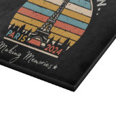 Paris Frankreich Erinnerungen 2024 Schneidebrett (Ecke)