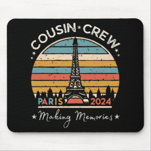Paris Frankreich Erinnerungen schaffen 2024 Mousepad