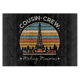 Paris Frankreich Erinnerungen schaffen 2024 Schneidebrett