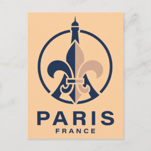 Paris Frankreich Europa Postkarte