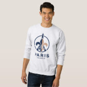 Paris Frankreich Europa Sweatshirt (Vorne ganz)