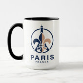 Paris Frankreich Europa Tasse (Links)