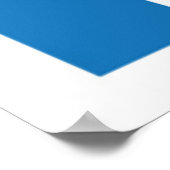 Paris, Frankreich | Farbige Typografie Poster (Ecke)