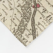 Paris Frankreich Fleecedecke (Ecke)