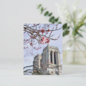 Paris-Frankreich-Foto Postkarte (Stehend Vorderseite)