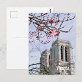 Paris-Frankreich-Foto Postkarte (Vorne/Hinten)