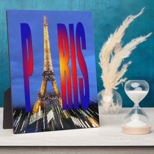 Paris Frankreich Fotoplatte (Seite)