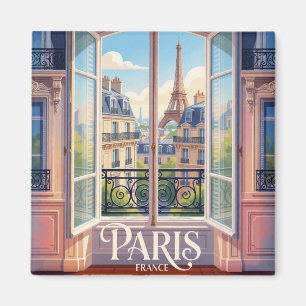 Paris Frankreich Französische Architektur Stadt Re Magnet