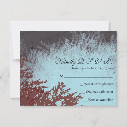 PARIS FRANKREICH FRANZÖSISCHE Bar Bat Mitzvah Repl RSVP Karte (Vorderseite)