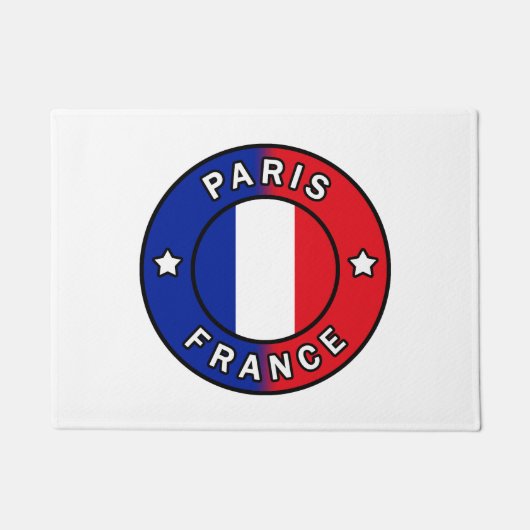 Paris Frankreich Fußmatte (Vorderseite)