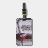 Paris Frankreich Gepäckanhänger (Vorderseite vertikal)