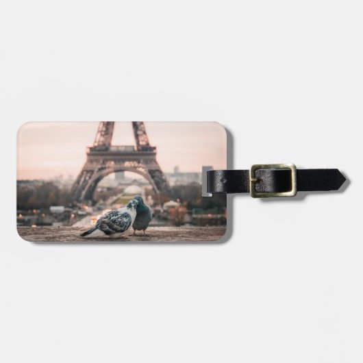 Paris, Frankreich Gepäckanhänger (Vorderseite horizontal)
