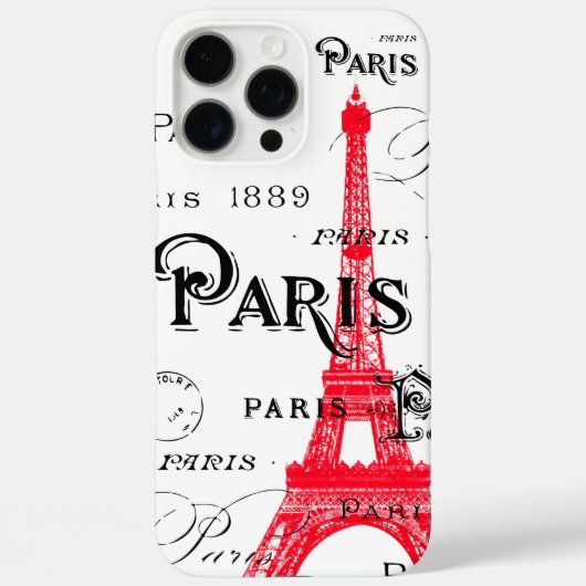 Paris Frankreich - Geschenke und Souvenirs Case-Mate iPhone Hülle (Rückseite)