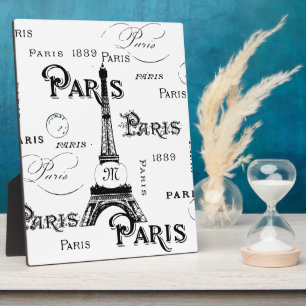 Paris Frankreich - Geschenke und Souvenirs Fotoplatte