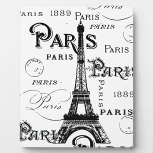 Paris Frankreich - Geschenke und Souvenirs Fotoplatte