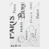 Paris Frankreich - Geschenke und Souvenirs Handtuch (Vertikal)