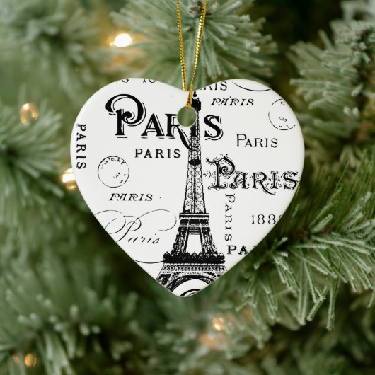 Paris Frankreich - Geschenke und Souvenirs Keramikornament (Baum)