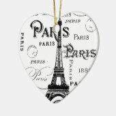 Paris Frankreich - Geschenke und Souvenirs Keramikornament (Links)