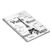 Paris Frankreich - Geschenke und Souvenirs Notizblock (Rechte Seite)