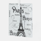 Paris Frankreich - Geschenke und Souvenirs Ornament Aus Glas (Vorderseite links)