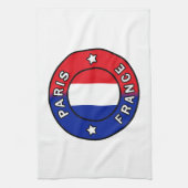 Paris Frankreich Geschirrtuch (Vertikal)