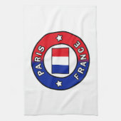 Paris Frankreich Geschirrtuch (Vertikal)