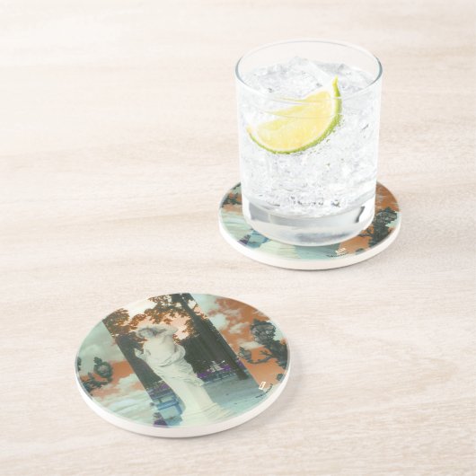 Paris Frankreich Getränkeuntersetzer (Seite)