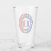 Paris Frankreich Glas (Rückseite)