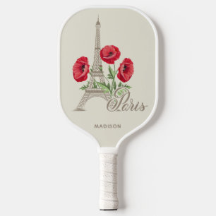 Paris-Frankreich-individuelle Name Pickleball Schläger