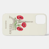 Paris - Frankreich individuelle Name-Telefonfälle Case-Mate iPhone Hülle (Rückseite (Horizontal))