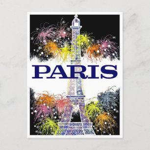 Paris Frankreich Jahrtausende Reise Postkarte