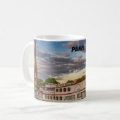 Paris - Frankreich Kaffeetasse (Vorderseite Links)