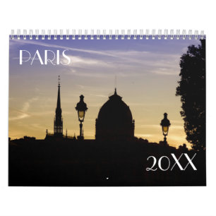 Paris, Frankreich Kalender