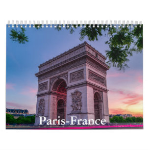 Paris-Frankreich-Kalender Kalender