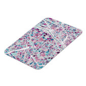 Paris Frankreich Karte Magnet (Linke Seite)