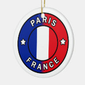 Paris Frankreich Keramik Ornament (Links)