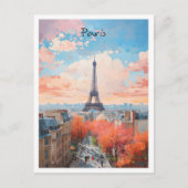 Paris Frankreich Kunst Reise Postkarte (Vorderseite)