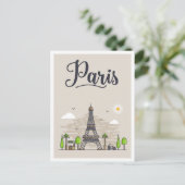 Paris Frankreich Kunstausstellung Postkarte (Stehend Vorderseite)