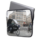 Paris. Frankreich. Laptopschutzhülle (Vorderseite Links)