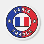 Paris Frankreich Magnet (Vorne)