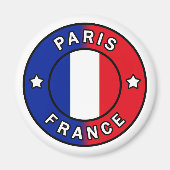 Paris Frankreich Magnet (Vorne)