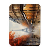 Paris Frankreich Magnet (Vertikal)