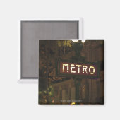 Paris, Frankreich Magnet (Vorderseite/Rückseite)