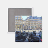 Paris, Frankreich Magnet (Vorderseite/Rückseite)