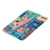 Paris, Frankreich Magnet (Linke Seite)