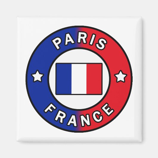 Paris Frankreich Magnet (Vorne)