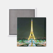 PARIS, FRANKREICH MAGNET (Vorderseite/Rückseite)