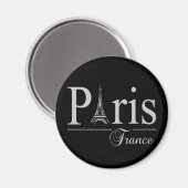 Paris-Frankreich-Magnet Magnet (Vorderseite/Rückseite)