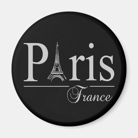 Paris-Frankreich-Magnet Magnet (Vorne)