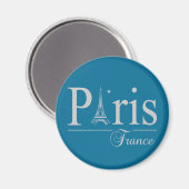 Paris-Frankreich-Magnet Magnet (Vorderseite/Rückseite)